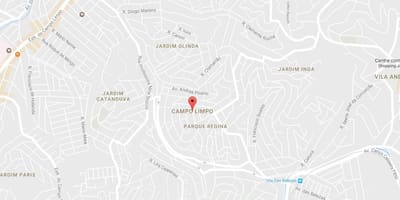 Карта На Campo Лимпу-Сао Пауло