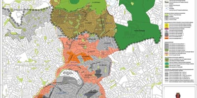Карта на Casa Verde, Сан Пауло - прихващане на земята