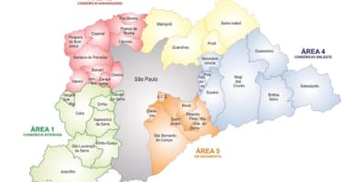Карта Concessão зони РМСП