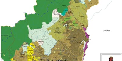Карта Jaçanã-Tremembé Сао Пауло - прихващане на земята