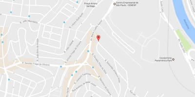 Карта Jardin Сан Луис-Сао Пауло
