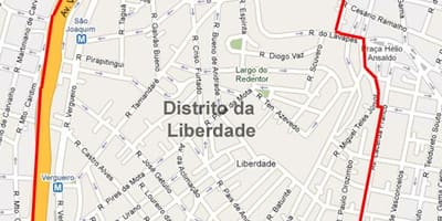 Карта Liberdade, Сао Пауло