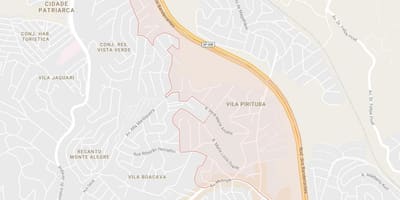 Карта На Сан Пауло Pirituba