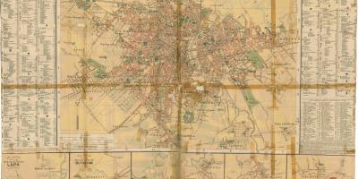 Карта бивш Сао Пауло - 1913