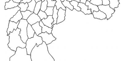 Карта Итайн Паулисте район