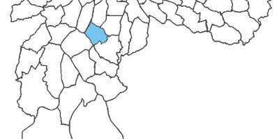 Карта на Campo Бело район