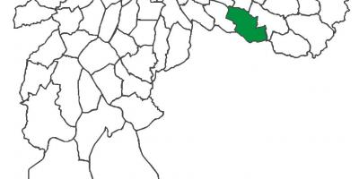 Карта на район Sapopemba