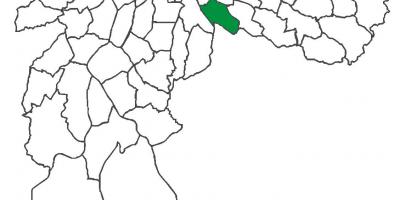 Карта на района на Вила Пруденти