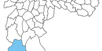 Карта на район Parelheiros