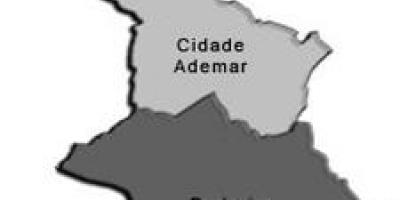Карта на супрефектур Адемар