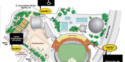 Карта Canindé стадион