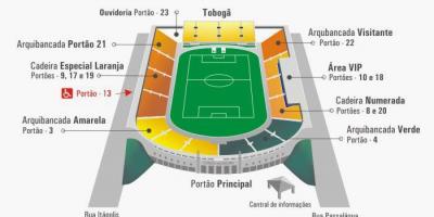 Картата стадион Пакаэмбу